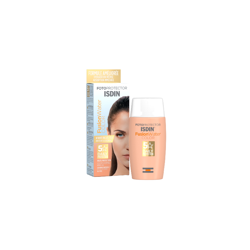 Isdin Fotoprotector Fusion Water Color SPF 50 50ml flacon souple beige