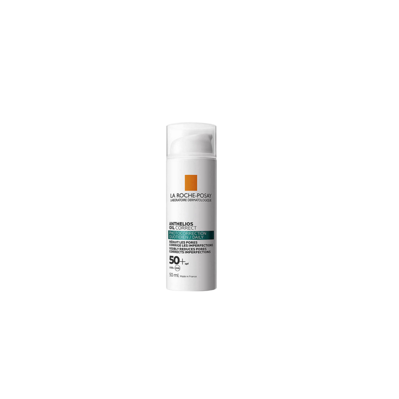 La Roche-Posay Anthelios Oil Correct SPF 50+ 50ml petite bombe avec spray