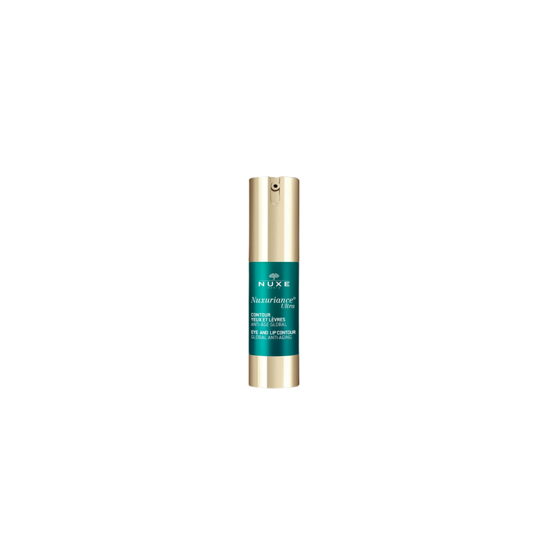 Nuxe Nuxuriance Ultra Contour Yeux et Lèvres 15ml flacon vert bouchon doré