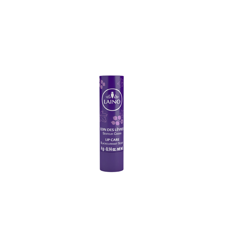 Laino Soin Des Lèvres Cassis 4G stick de couleur violet