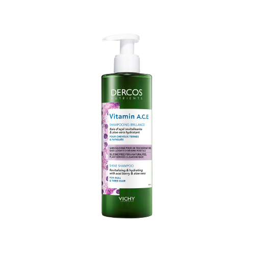 Vichy Dercos Nutrients Vitamin A.C.E Shampooing Brillance 250ml City Beauty