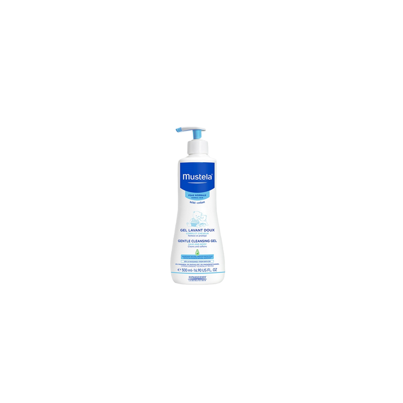Mustela gel lavant avec système pompe